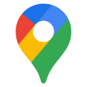 הלוגו של מפות Google