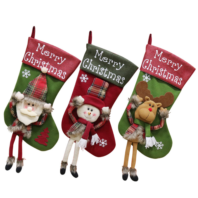 Adorn Your Home with Festive Charm – Big Sock Christmas Tree Pendant
