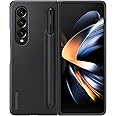 SAMSUNG Galaxy Z Fold4 Standing Cover with S Pen and S Pen Holder, Protective Phone Case with Kickstand for Hands Free Viewin