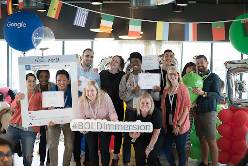 Group photo of BOLD immersion graduates