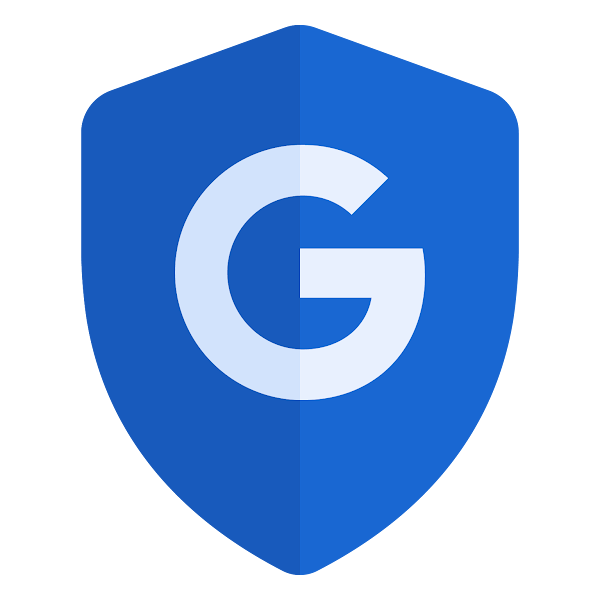 شعار "مركز الأمان في Google"