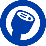 Plugshare app icon.
