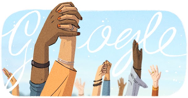 The Google Doodle illustration for International Women’s Day 2021.
