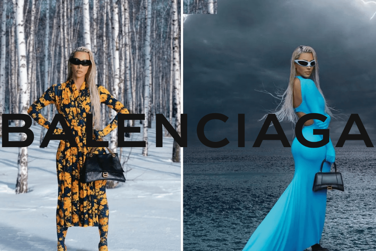 Balenciaga Winter 2022 и Ким Кардашьян