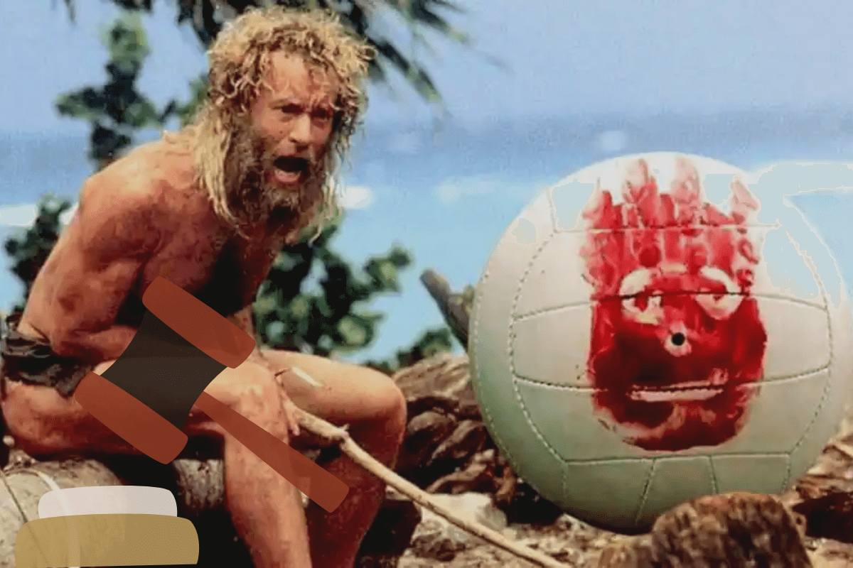 Из-под аукционного молотка ушел волейбольный мяч «Уилсон» из фильма «Изгой»