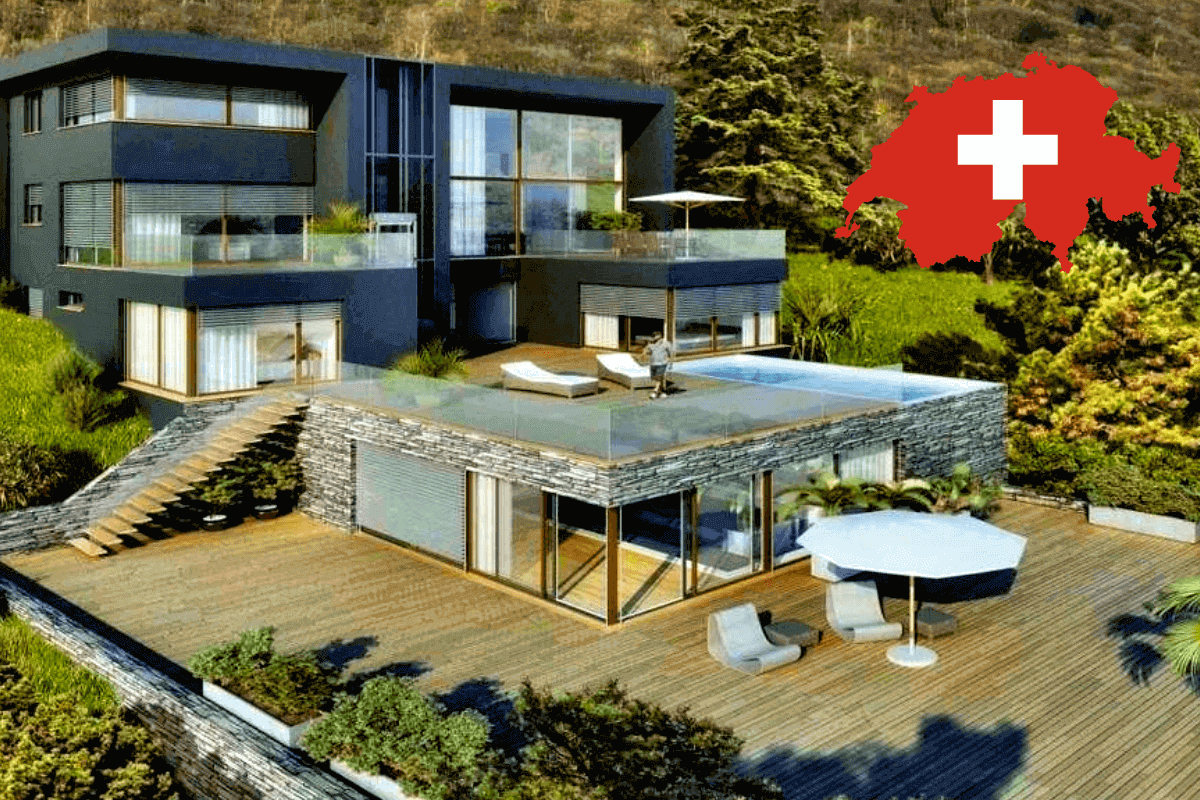 ТОП-15 самых дорогих особняков: Swiss Gold House в Швейцарии