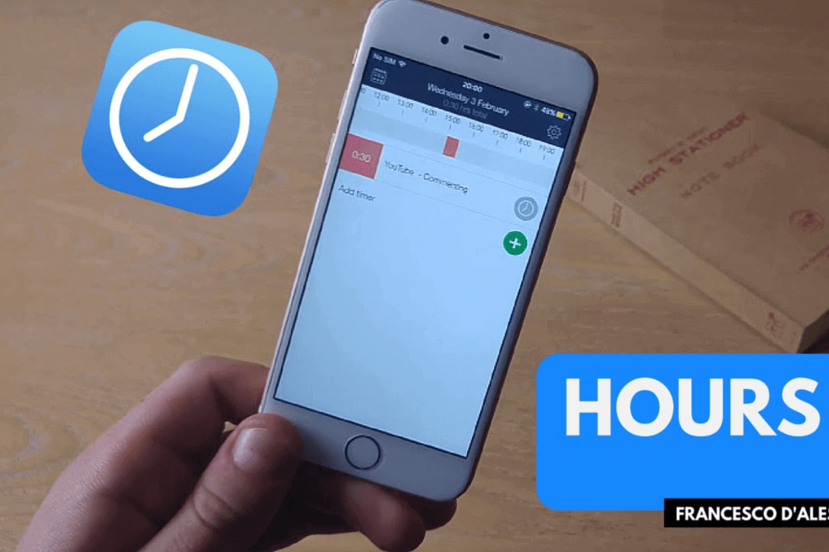 Hours - приложение для повышения продуктивности