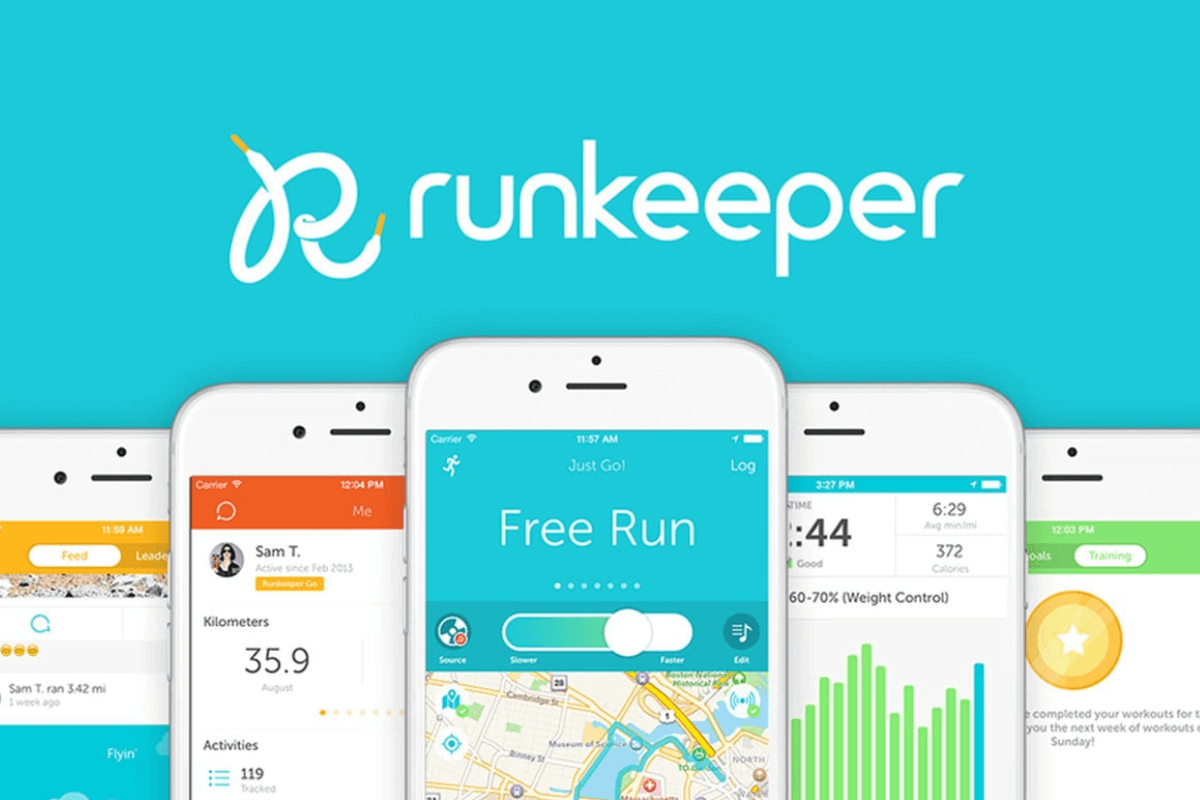 Топ-20 лучших приложений для тренировок и фитнеса: RunKeeper