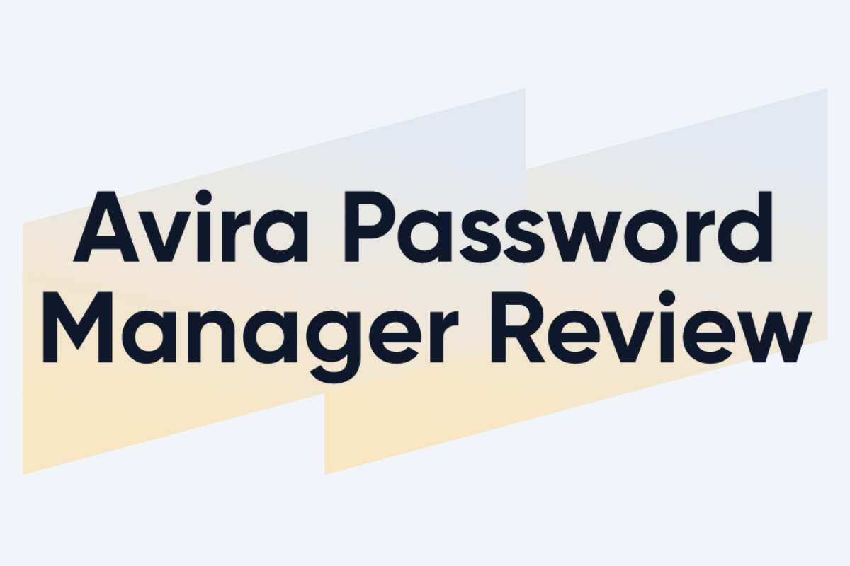 Топ-20 программ для хранения паролей: Avira Password Manager