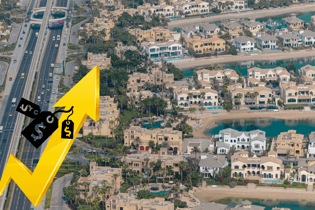 В Дубай все еще происходит рост цен на недвижимость