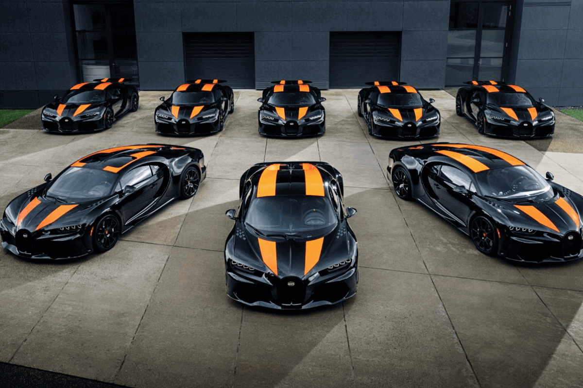 Топ-20 эксклюзивных суперкаров в 2023 году: Bugatti Chiron Super Sport 300 плюс