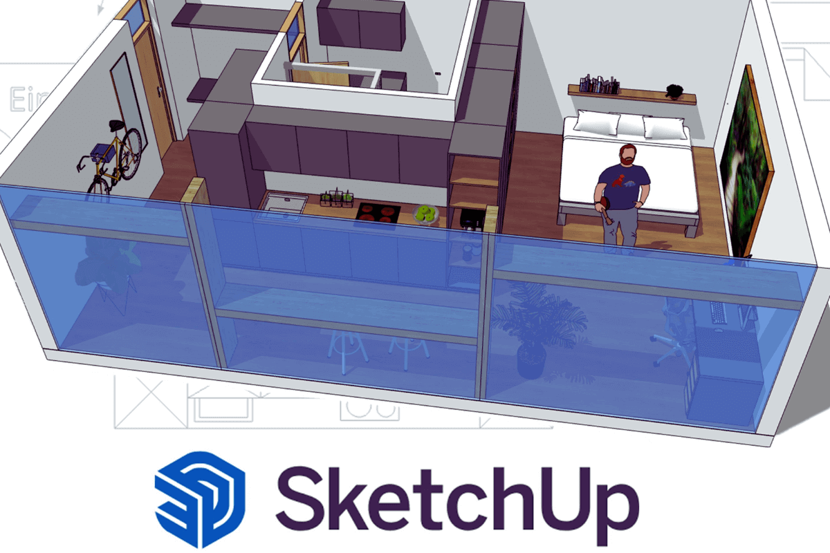 Программы и онлайн-сервисы для дизайна дома и недвижимости: SketchUp