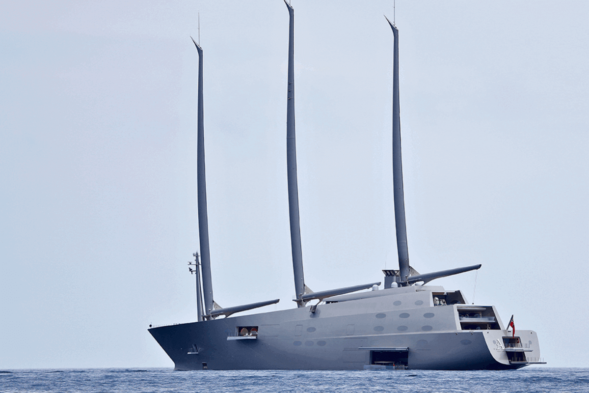 Самые дорогие яхты в мире: Sailing Yacht A