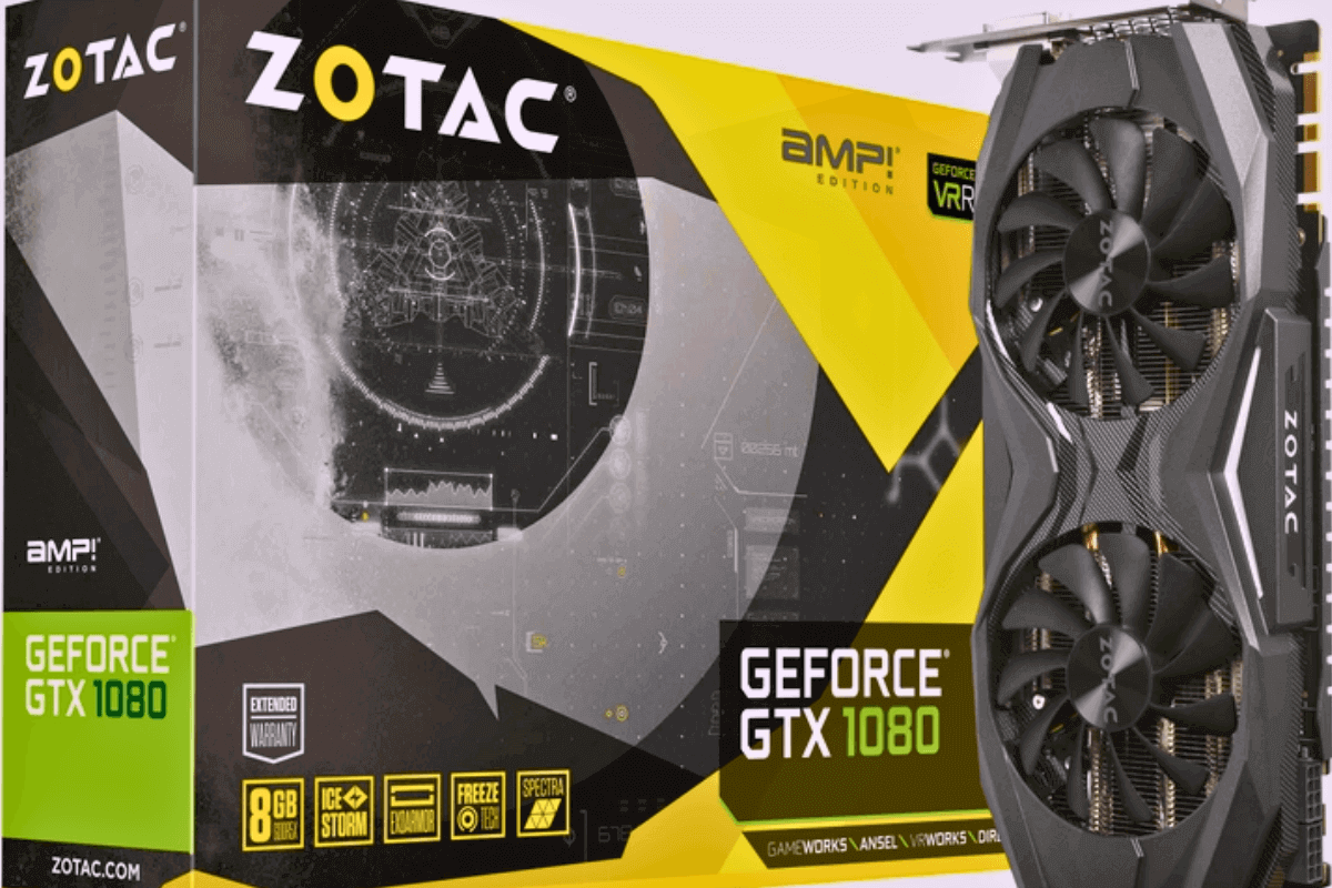 Лучшие графические карты для игр: ZOTAC GeForce GTX 1080 AMP Edition 8GB