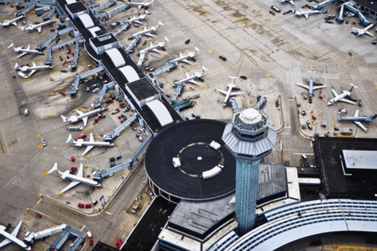 Самые большие аэропорты по частям света: Америка