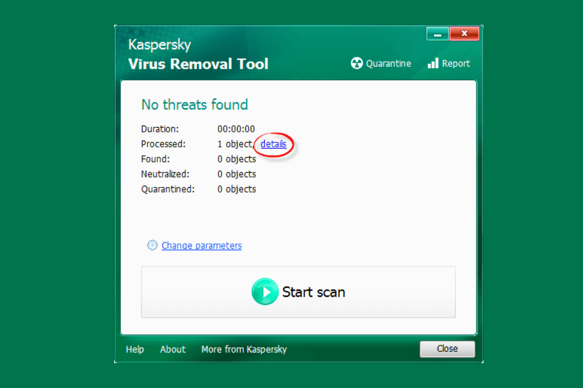 Лучшие бесплатные антивирусы с фаерволом: Kaspersky Virus Removal Tool