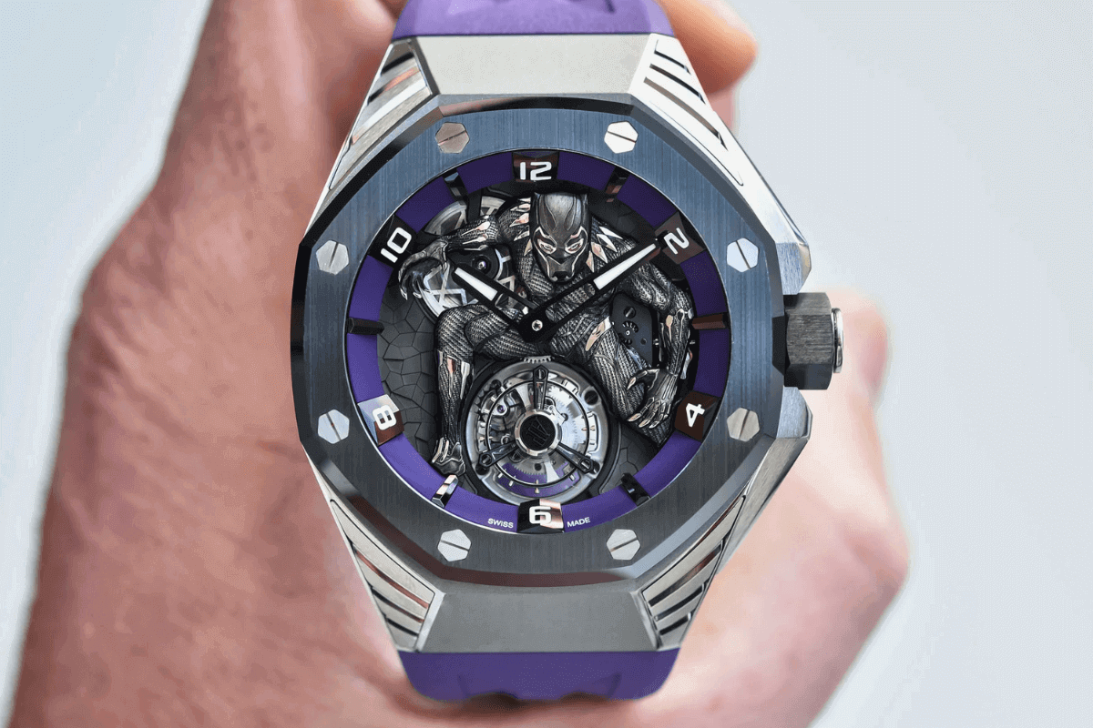 Самые дорогие часы в мире: Audemars Piguet Royal Oak Concept Black Panther Flying Tourbillon Unique Piece