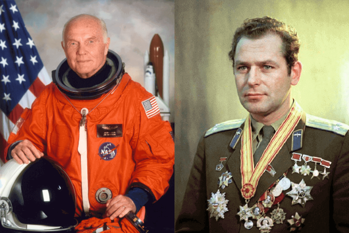 Самые удачные космические полеты: Самый молодой и самый пожилой космонавт