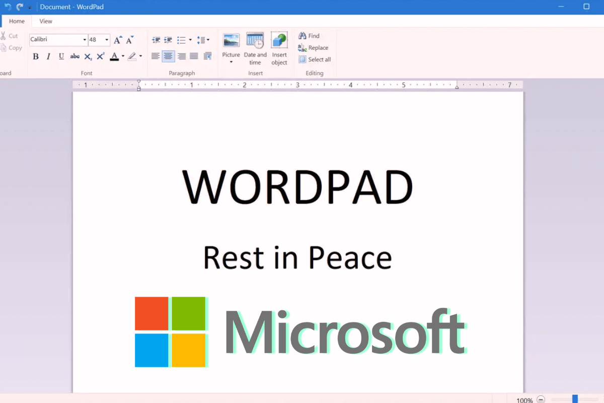 Microsoft отказывается от WordPad