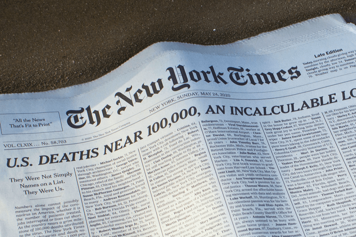 Топ-15 самых известных и влиятельных новостных изданий мира: The New York Times