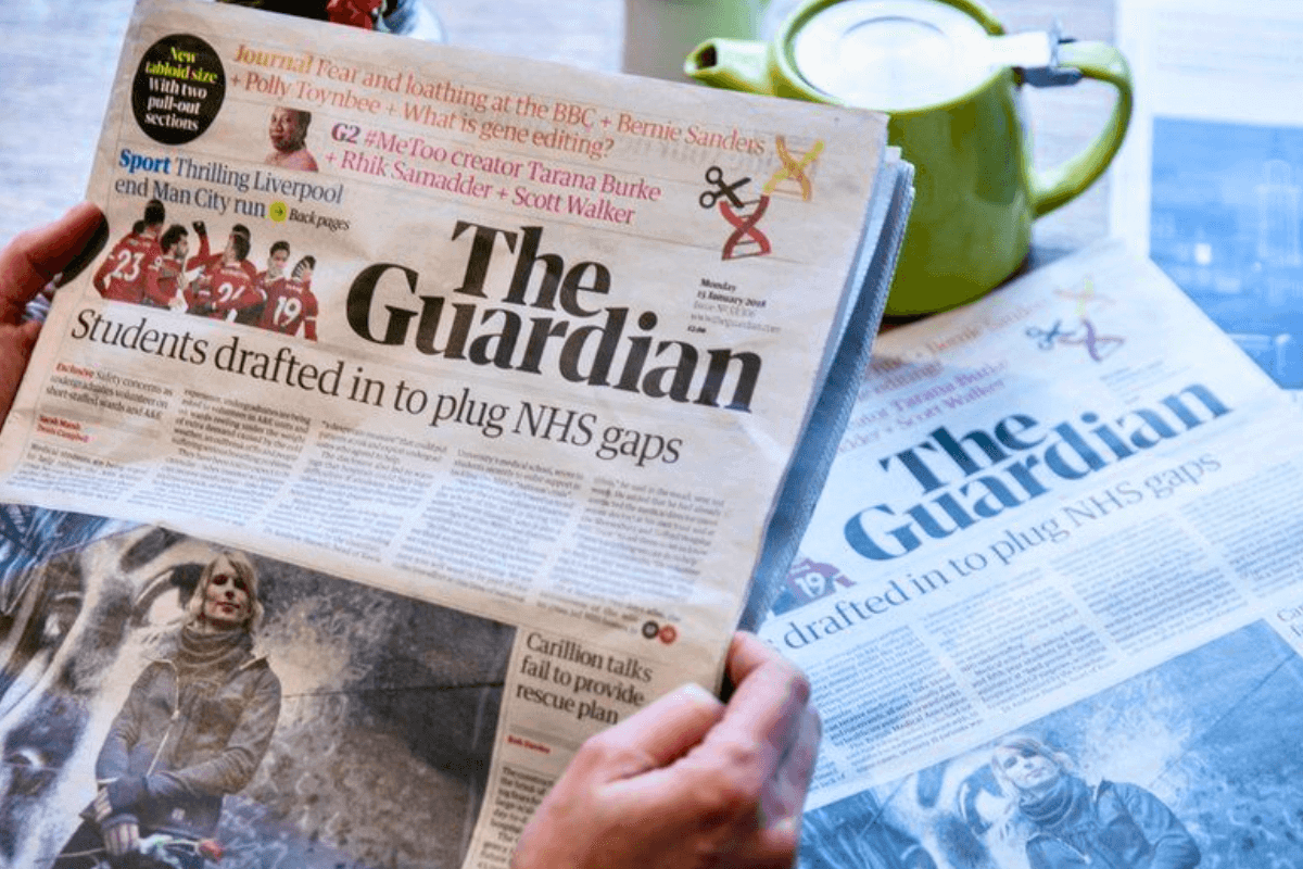 Топ-15 самых известных и влиятельных новостных изданий мира: The Guardian