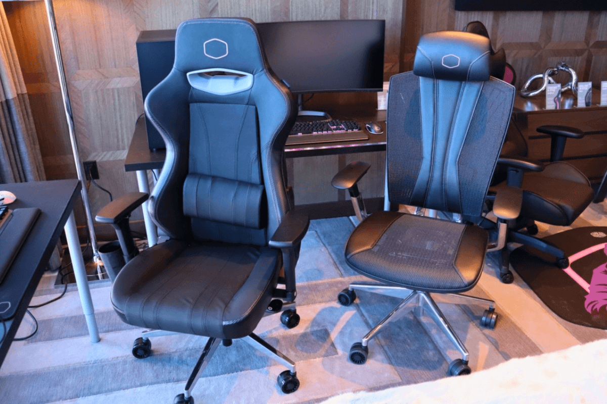 Лучшие кресла для геймеров: Cooler Master Caliber X1 — отличное бюджетное геймерское кресло