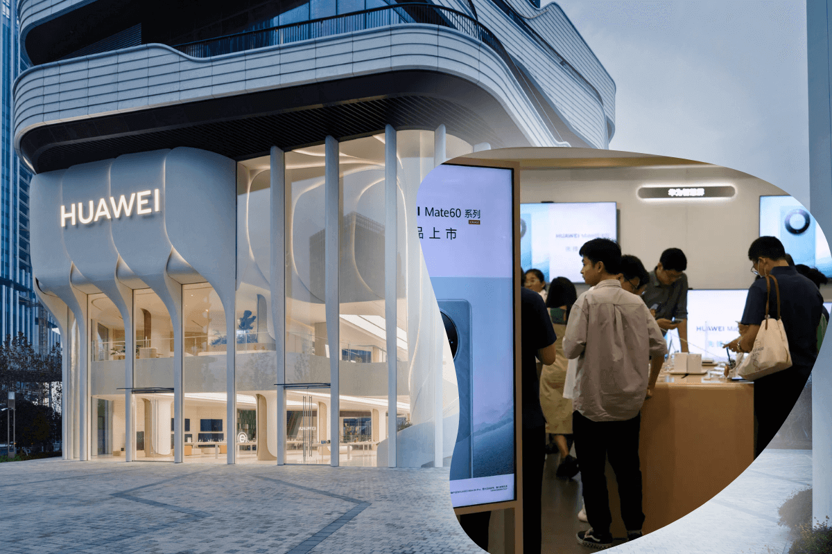 Huawei открывает флагманские магазины в Китае