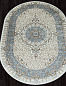 Ковер SAHARA 06066A L.BLUE FDY / CREAM HB Овал
