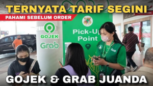Ternyata Tarif Segini Gojek dan Grab di Bandara Juanda Surabaya, Kalian Wajib Tau dan Pahami Sebelum Order!