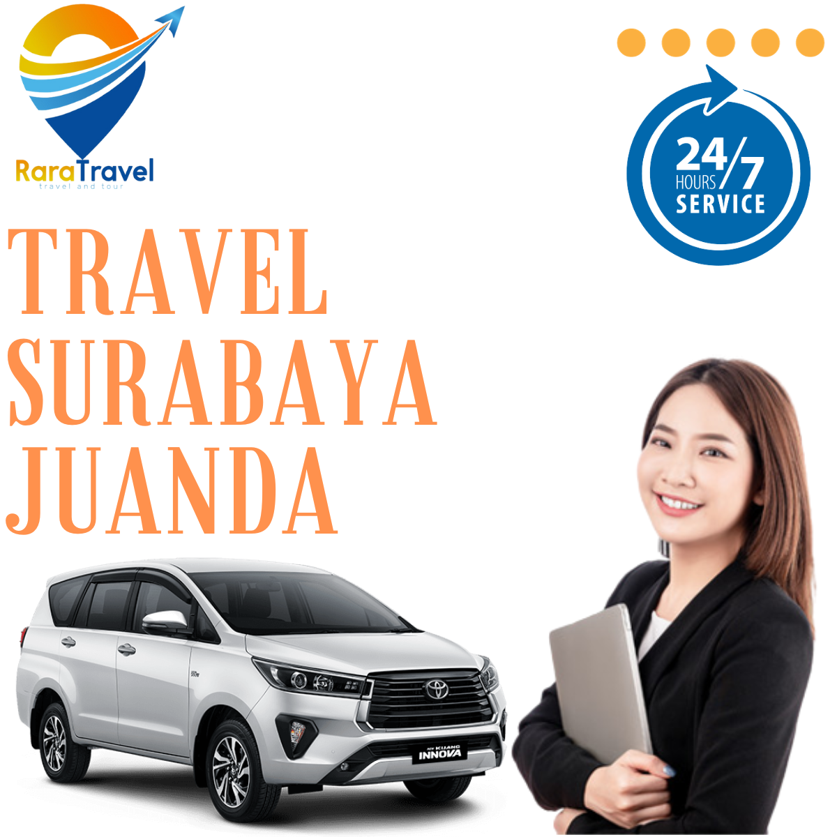 Travel Surabaya ke Bandara Juanda PP Murah 24 Jam via TOLL Mulai Rp 80K