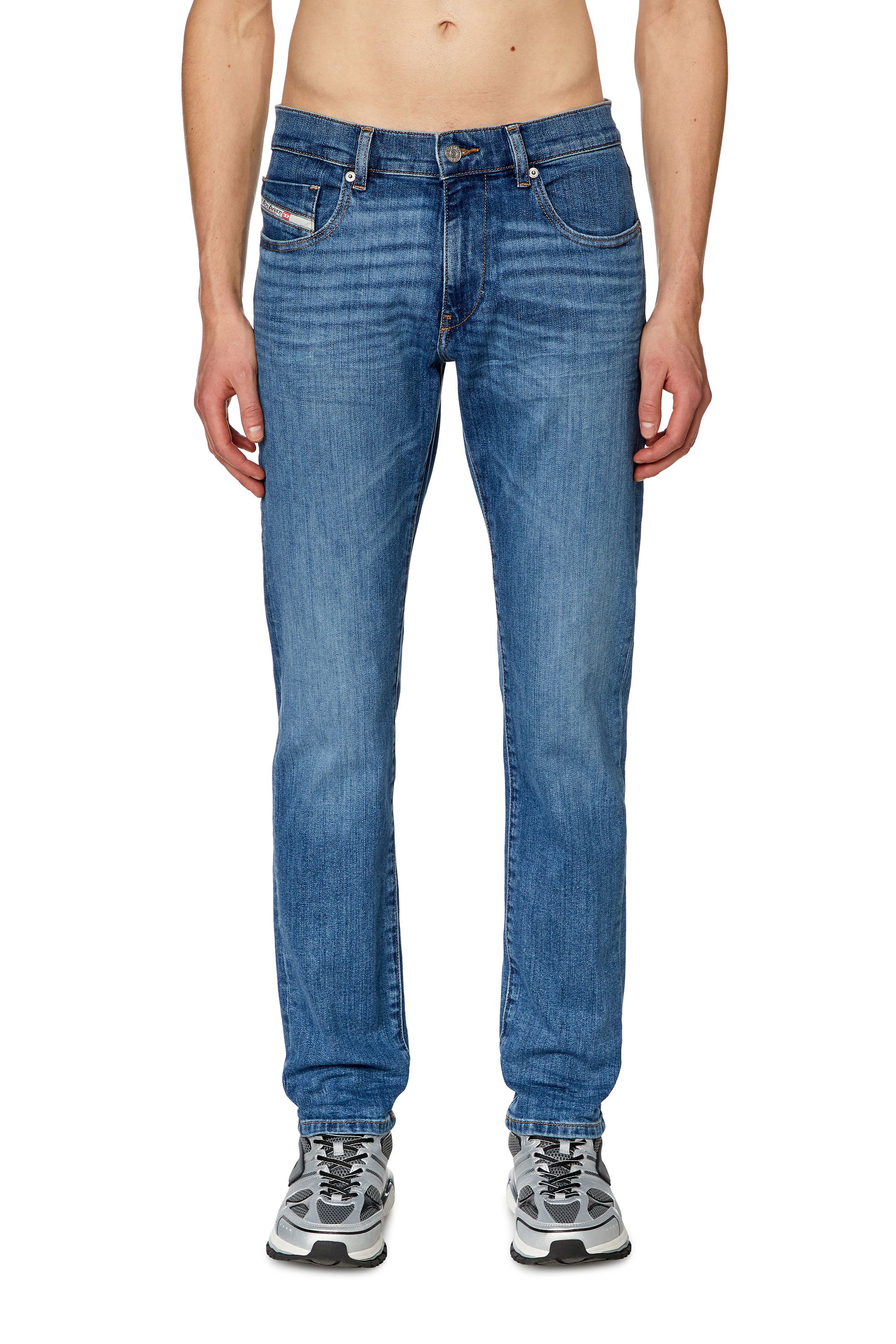 Diesel - Slim Jeans 2019 D-Strukt 0KIAL, Light Blue - Image 1
