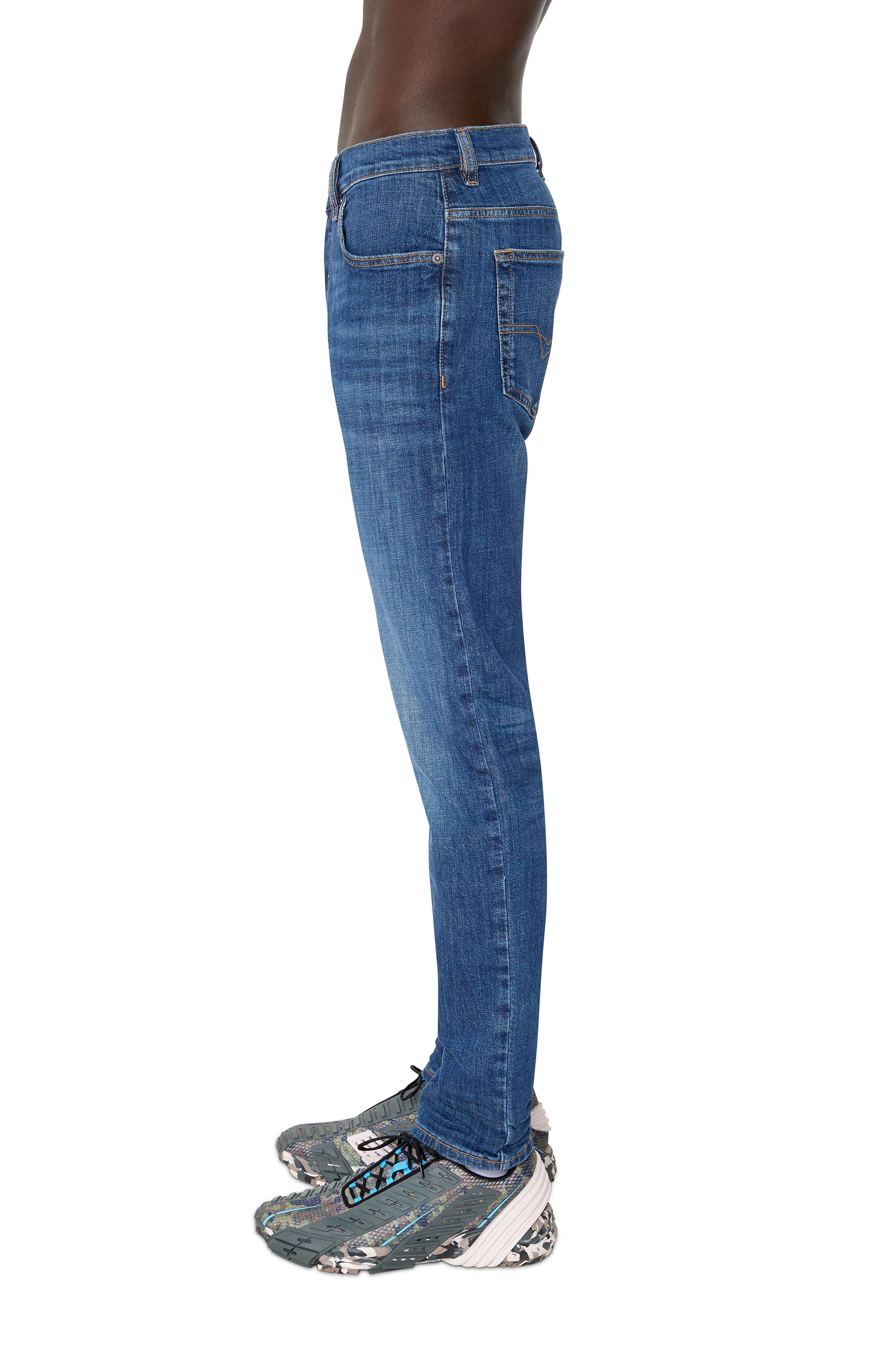 Diesel - Slim Jeans D-Luster 0IHAR, Dark Blue - Image 4