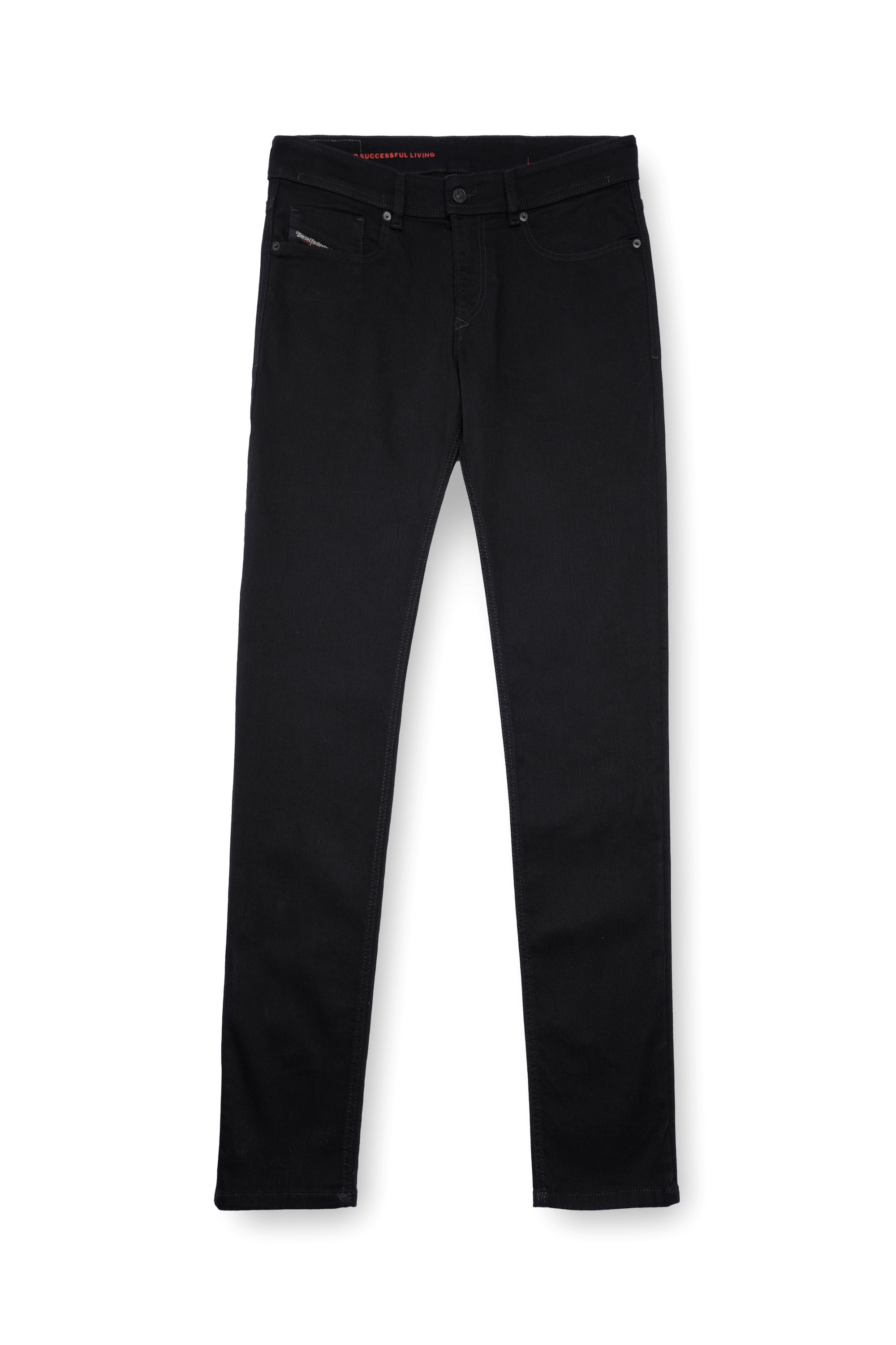 Diesel - Skinny Jeans 1979 Sleenker 09C51, Black/Dark grey - Image 3