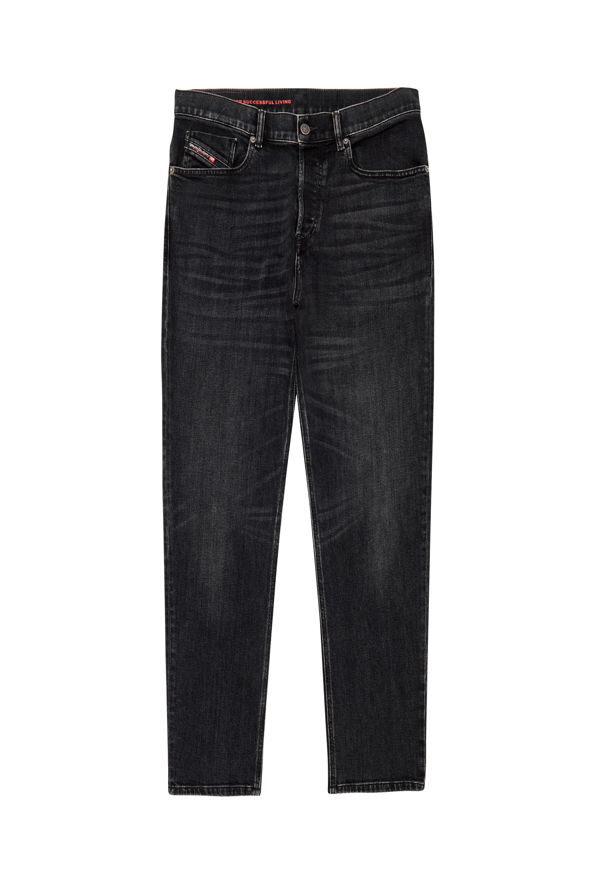 Diesel - Tapered Jeans 2005 D-Fining 09B83, Black/Dark grey - Image 3