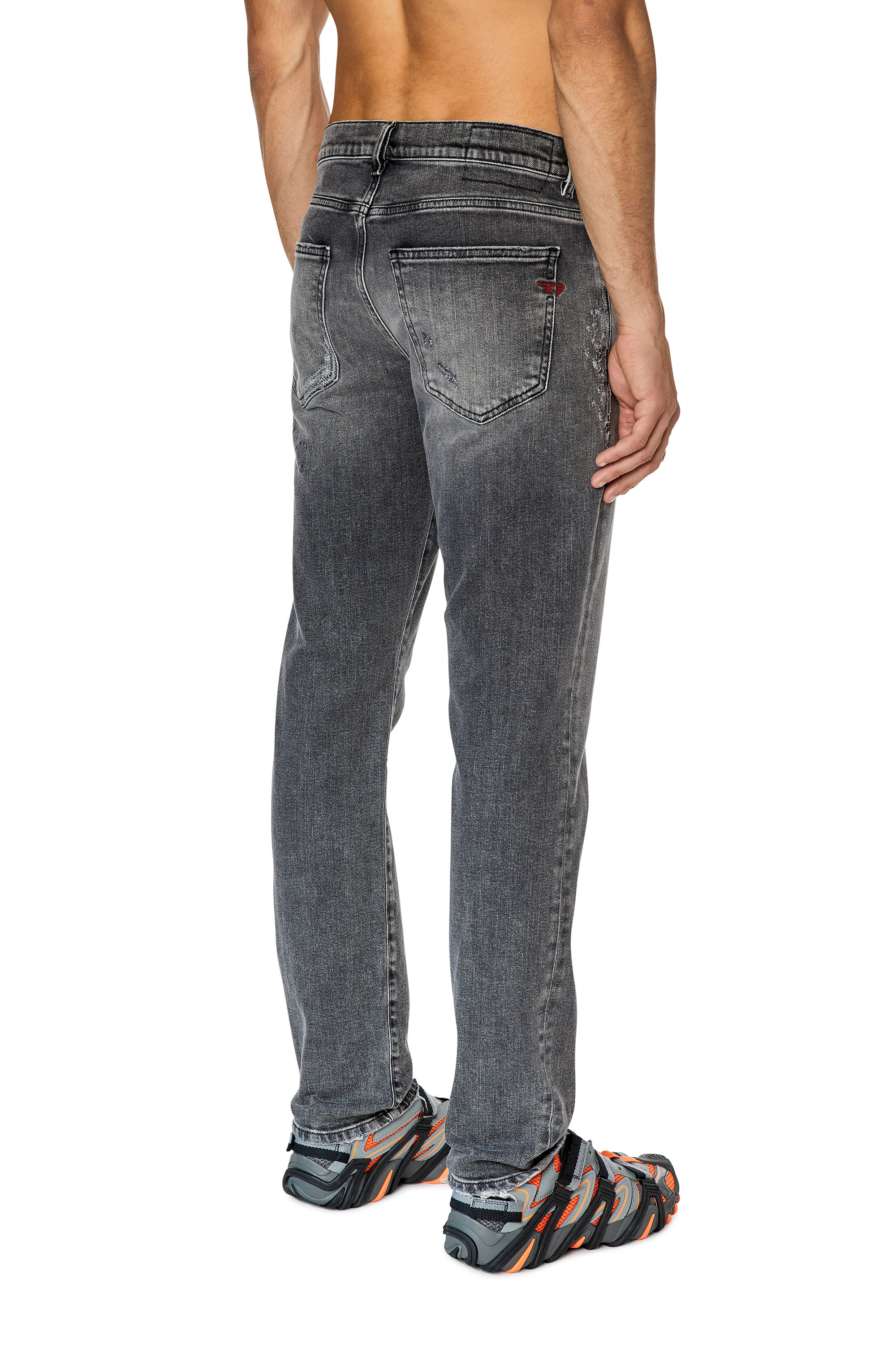 Diesel - Slim Jeans 2019 D-Strukt 09G04, Light Grey - Image 2
