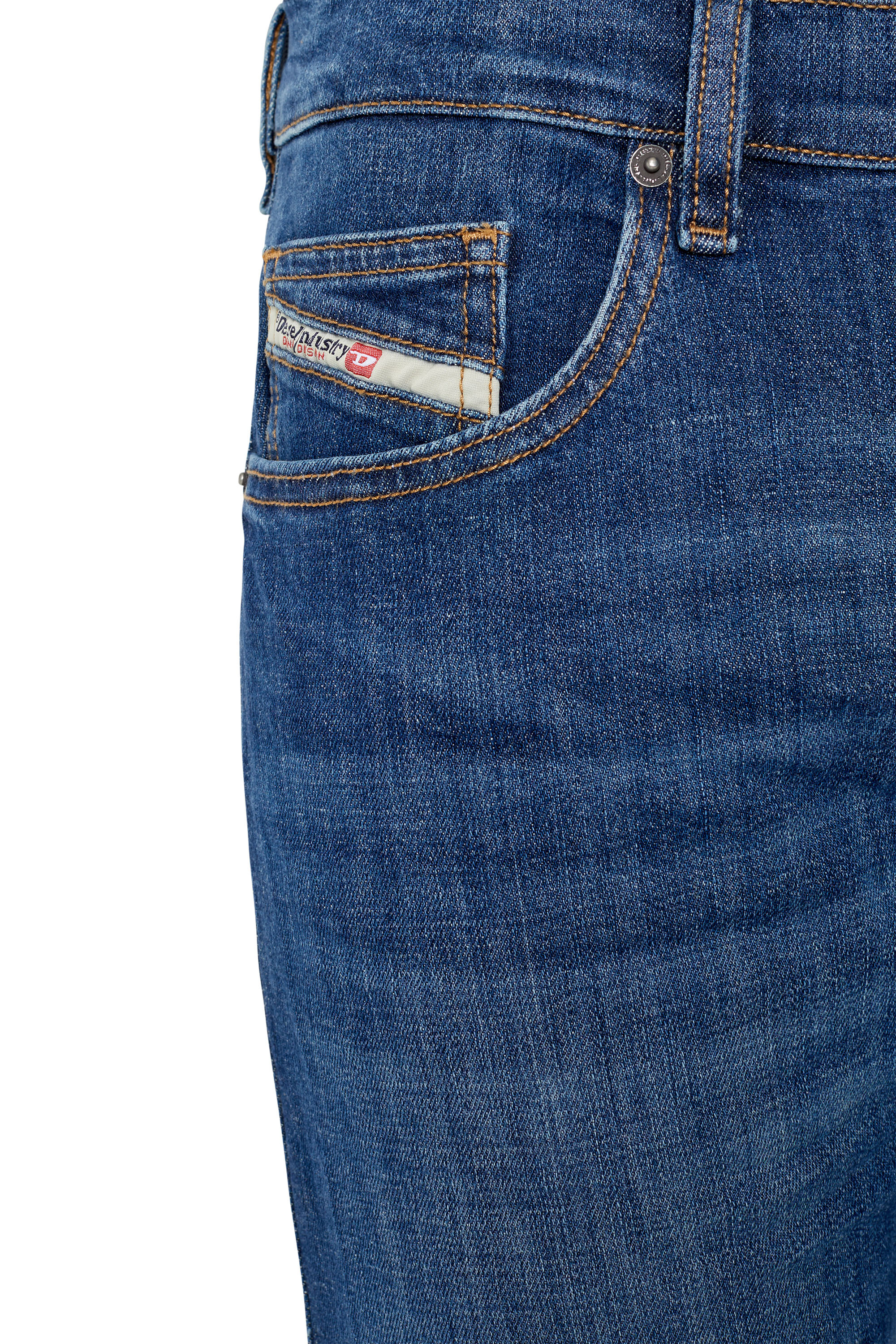 Diesel - Slim Jeans D-Luster 0IHAR, Dark Blue - Image 3