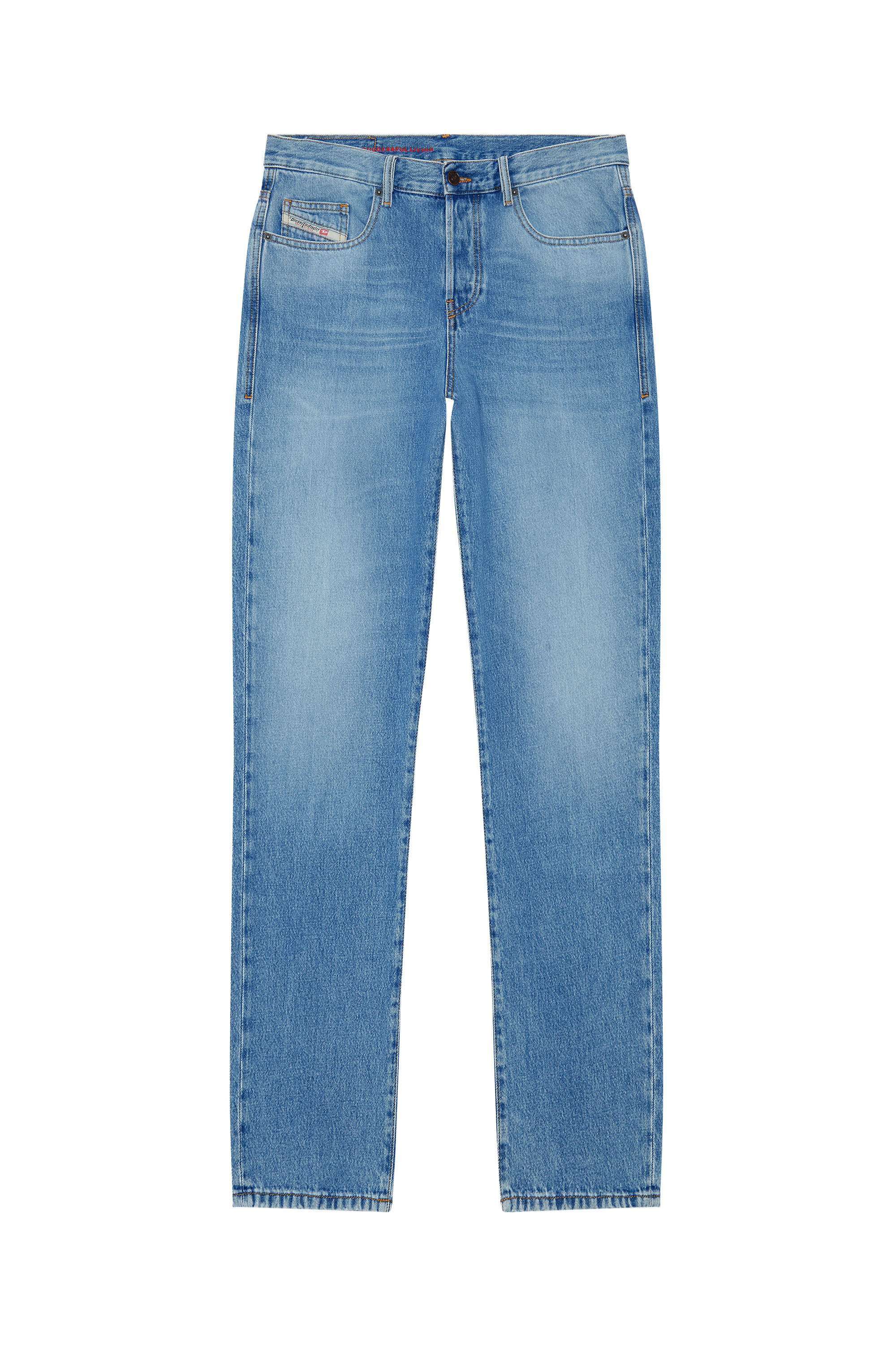 Diesel - Straight Jeans 2020 D-Viker 09C15, Light Blue - Image 3