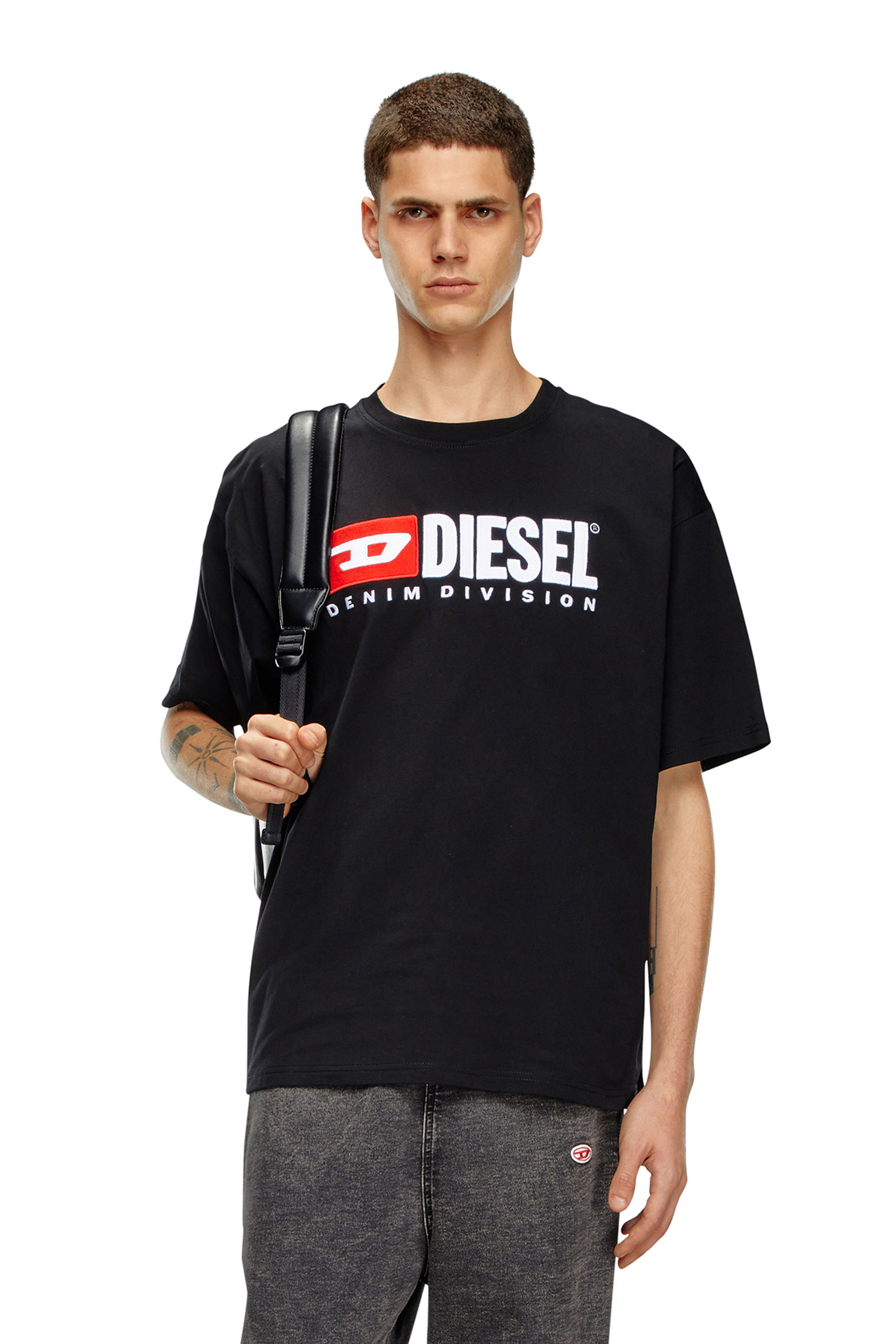 Diesel - T-BOXT-DIV, Black - Image 1