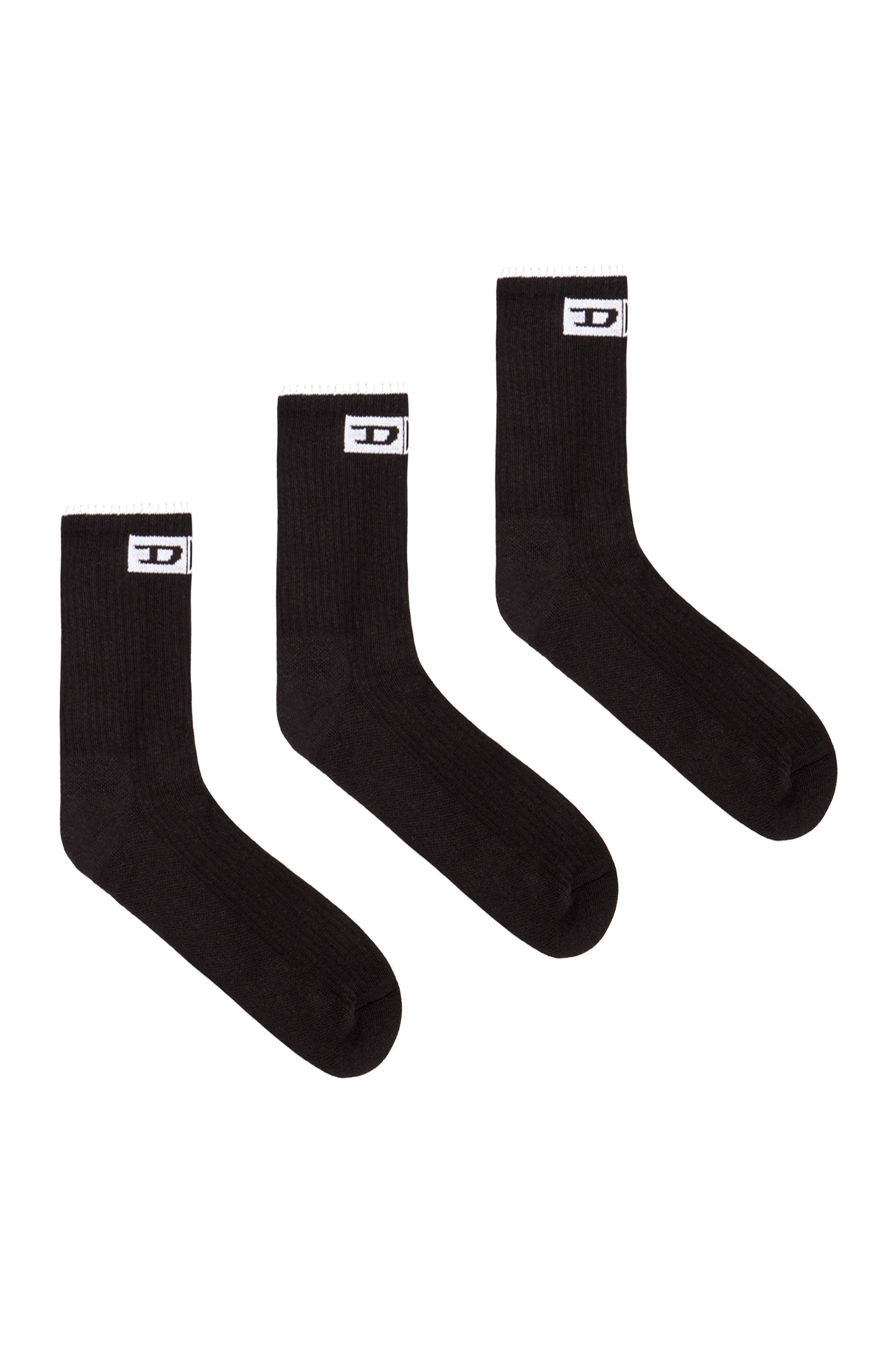 SKM-D-DIVISION-MID-CUT-CUSHIONED-SOCKS, Black - Socks